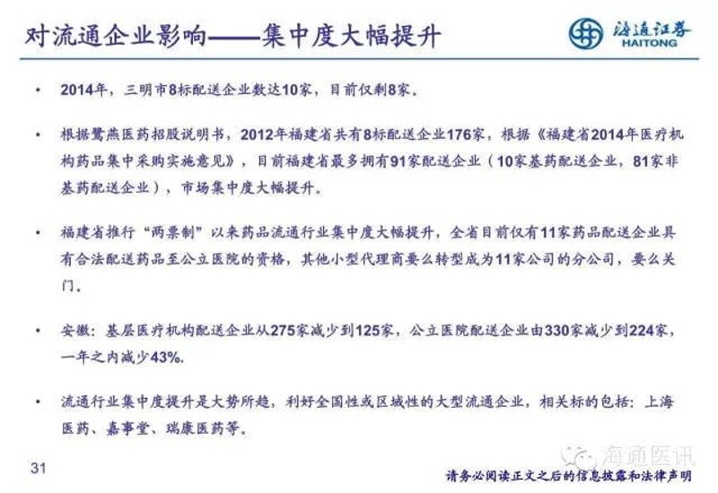 医药流通趋势分析与药品批发业的机遇